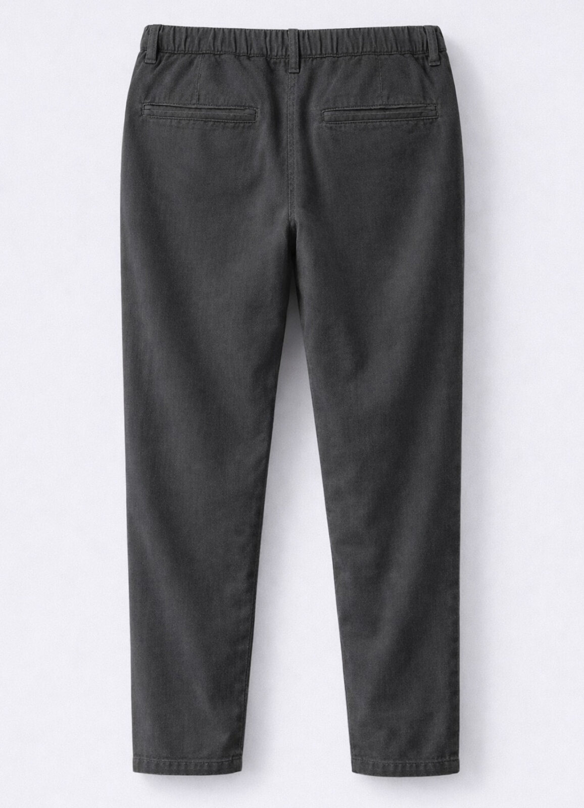 ANTRASİT Renk Tencel Karışımlı Relax Fit Pantolon - 2