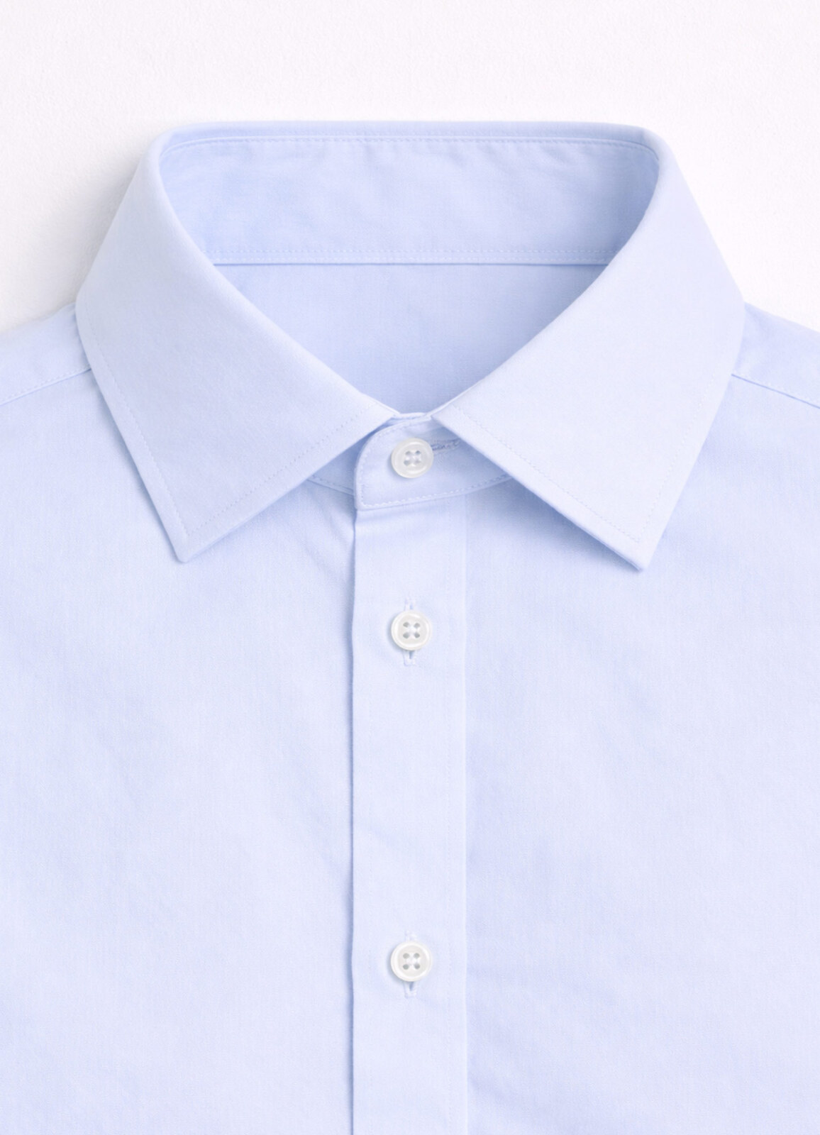 Bebek Mavi Renk Oversize Poplin Gömlek - 3