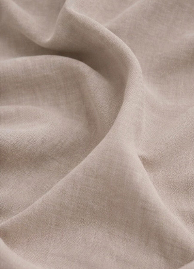 Bej Renk Tencel Karışımlı Gömlek - 4