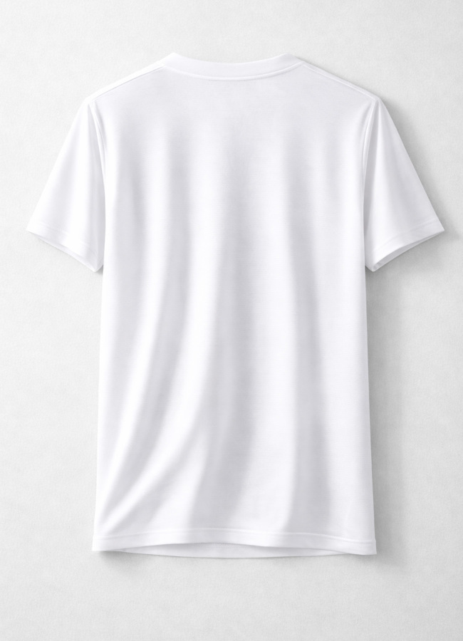 Beyaz Renk Modal T-Shirt - 3