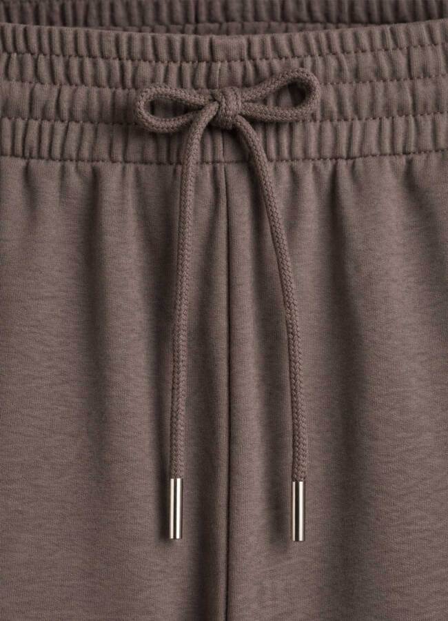 Kahve Renk Modal Karışımlı Şort - 4