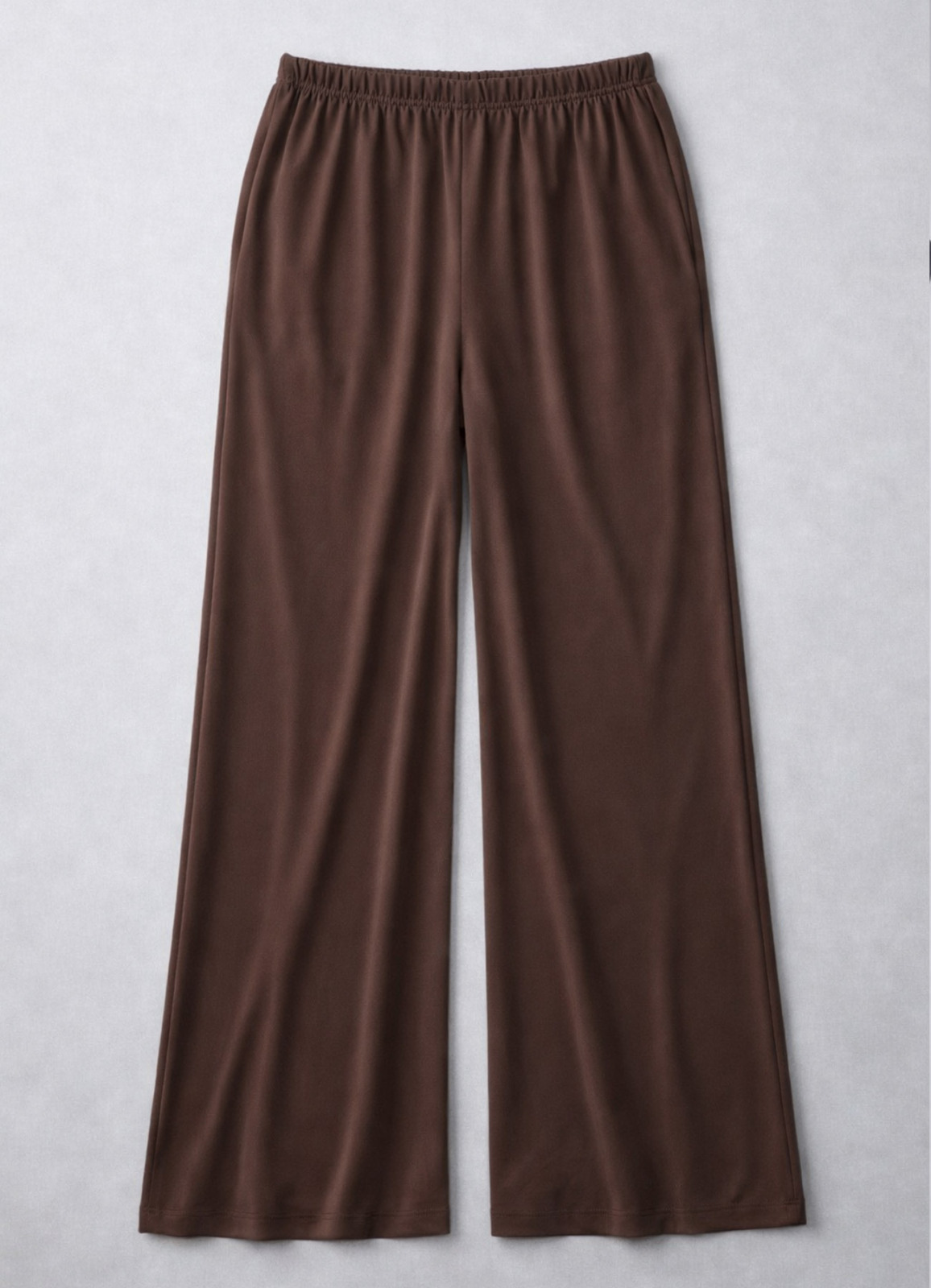 Kahve Renk Modal Karışımlı Pantolon - 2