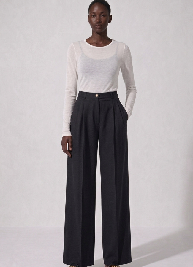 Ekru Renk Transparan Esnek Bluz - 2