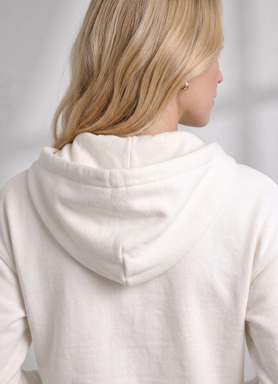 Ekru Renk Pamuk Karışımlı Eşofman Takımı - 6