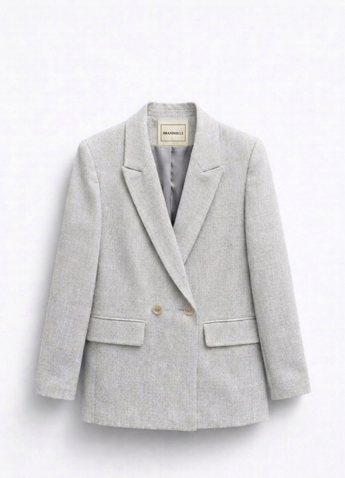 Gri Renk Blazer Ceket - 4