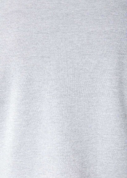 Gri Renk Çelik Örme Triko Hırka - 11