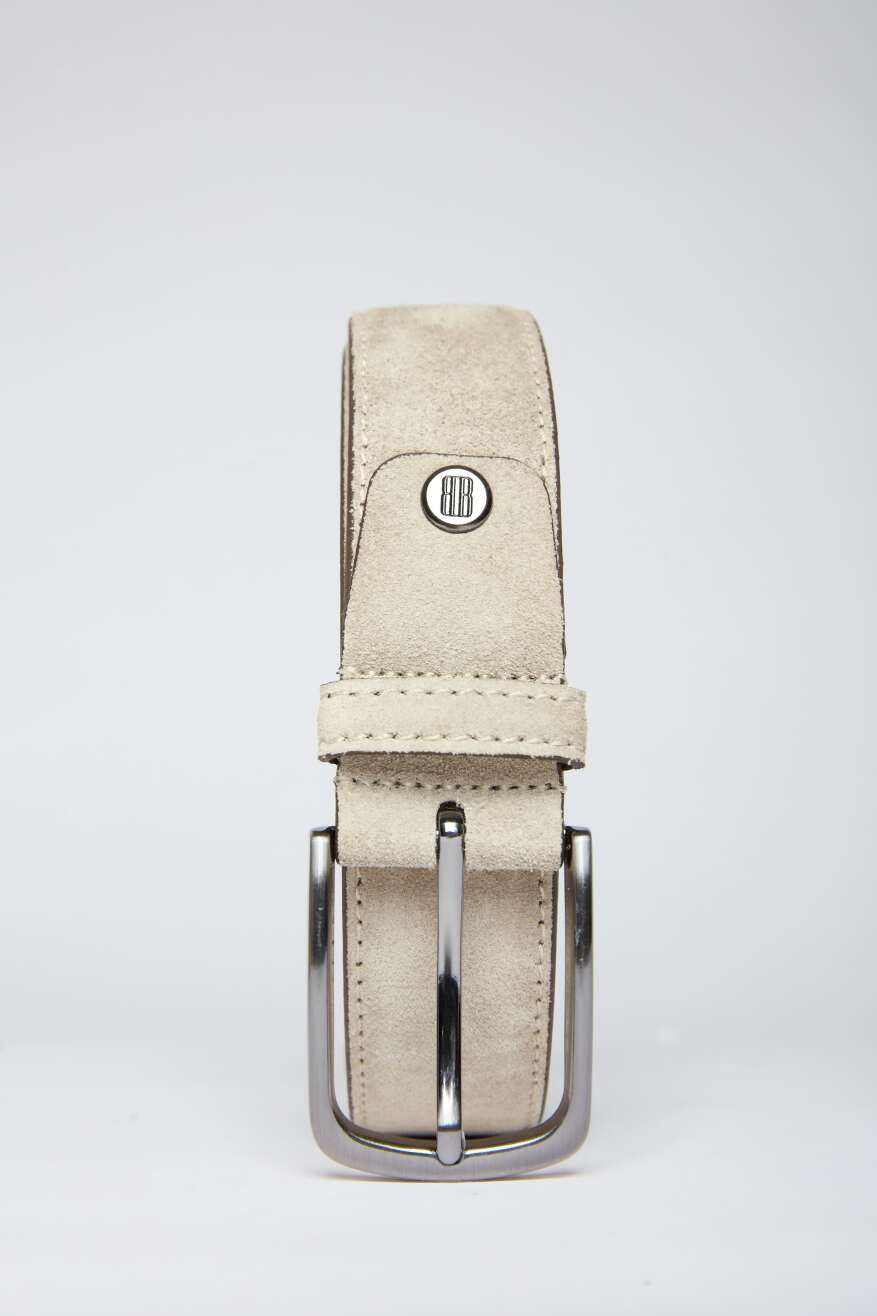 Gri Renk Süet Kemer - 2