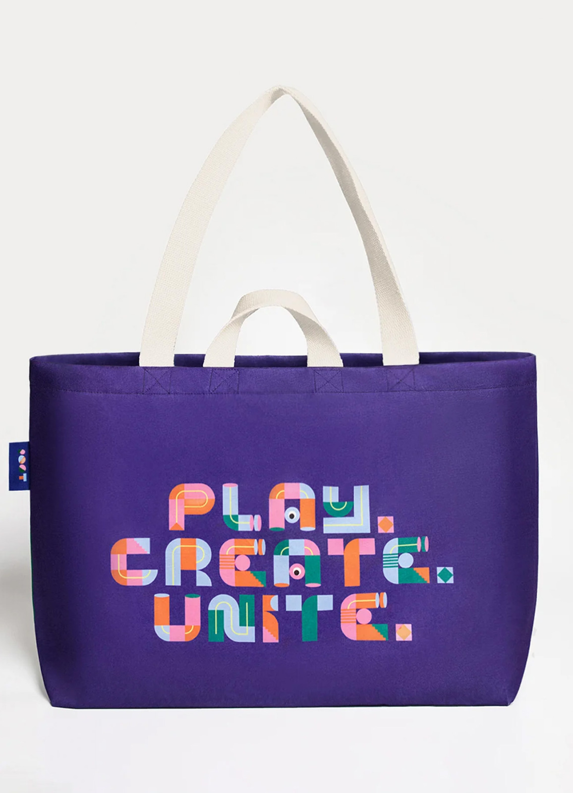 İndigo Kanvas Çanta - 3