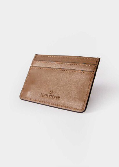 Kahve Renk Deri Kartlık - 5