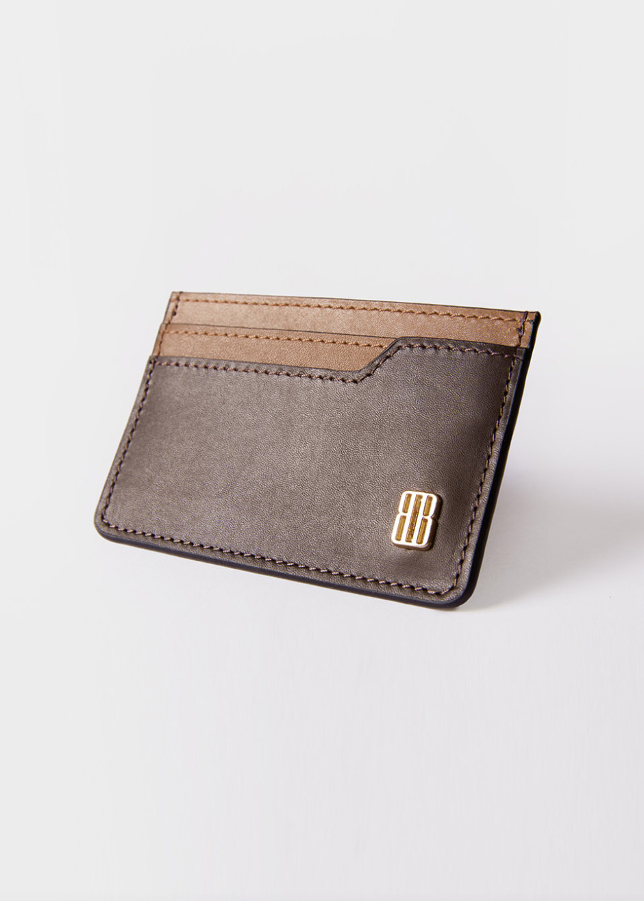 Kahve Renk Deri Kartlık - 4