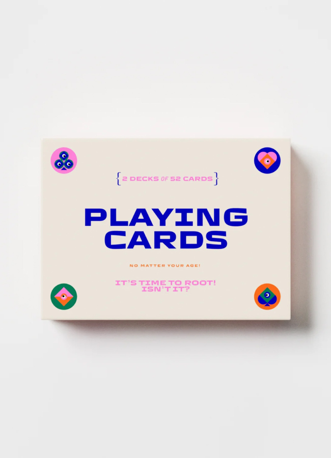 KREM Renk Oyun Kartı 