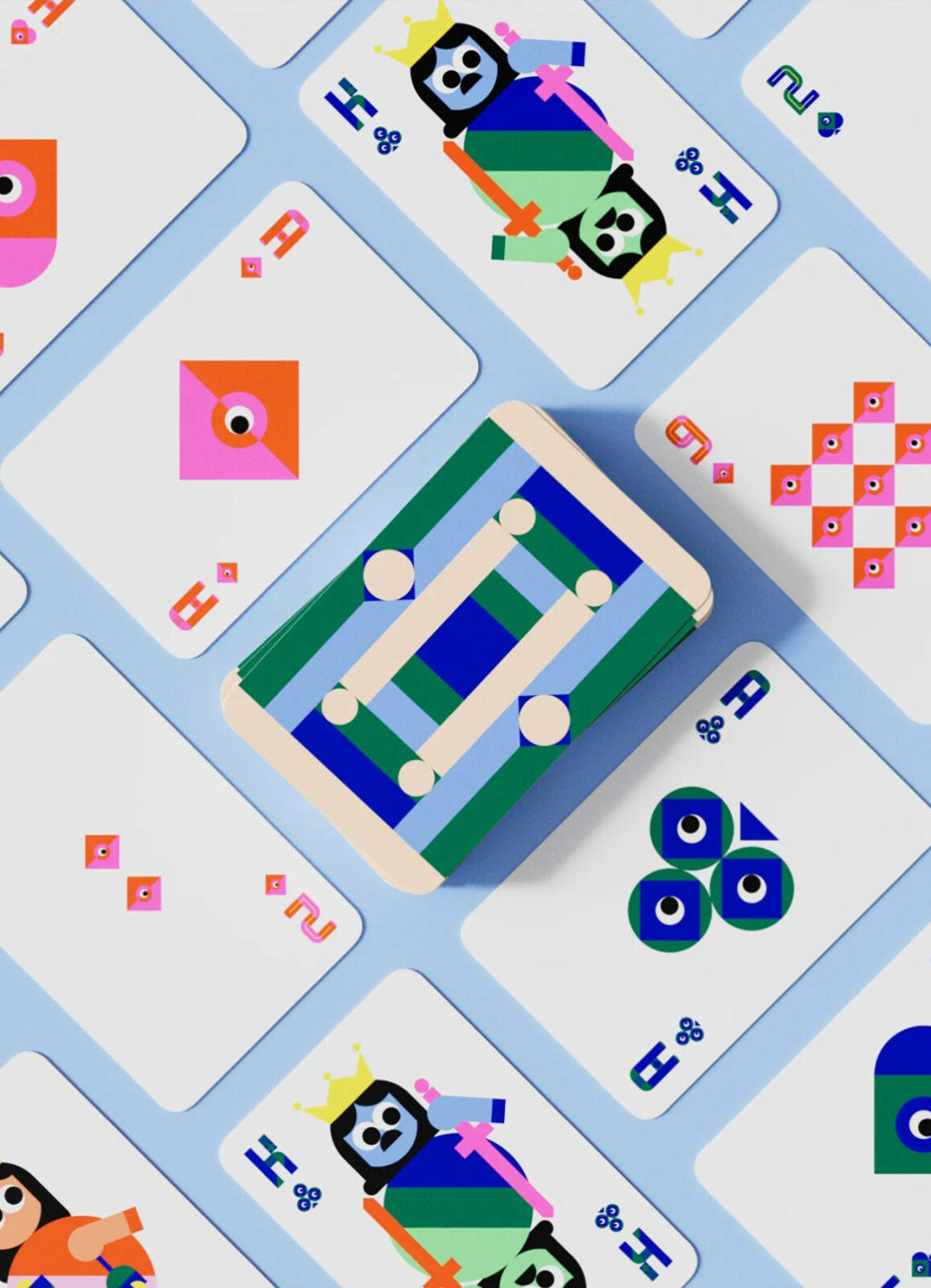 KREM Renk Oyun Kartı - 3