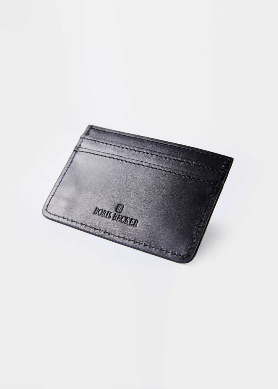 Siyah Renk Deri Kartlık - 7