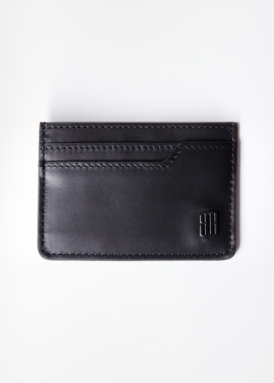 Siyah Renk Deri Kartlık