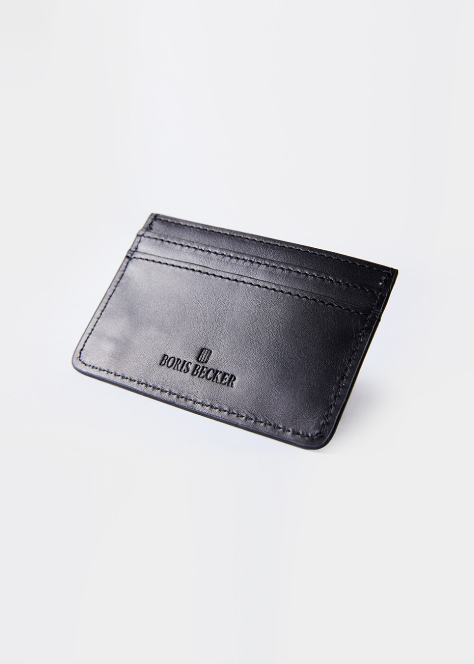 Siyah Renk Deri Kartlık - 8