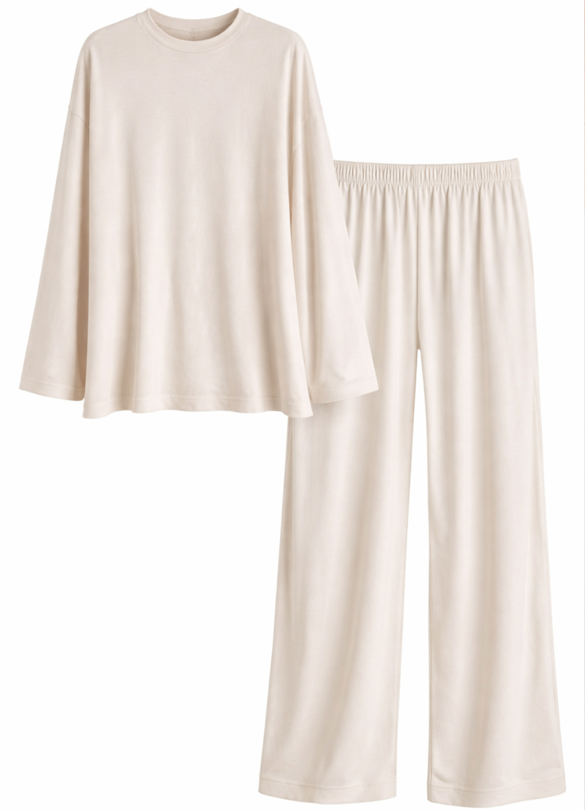 Taş Renk Modal Karışımlı Pantolon - 5