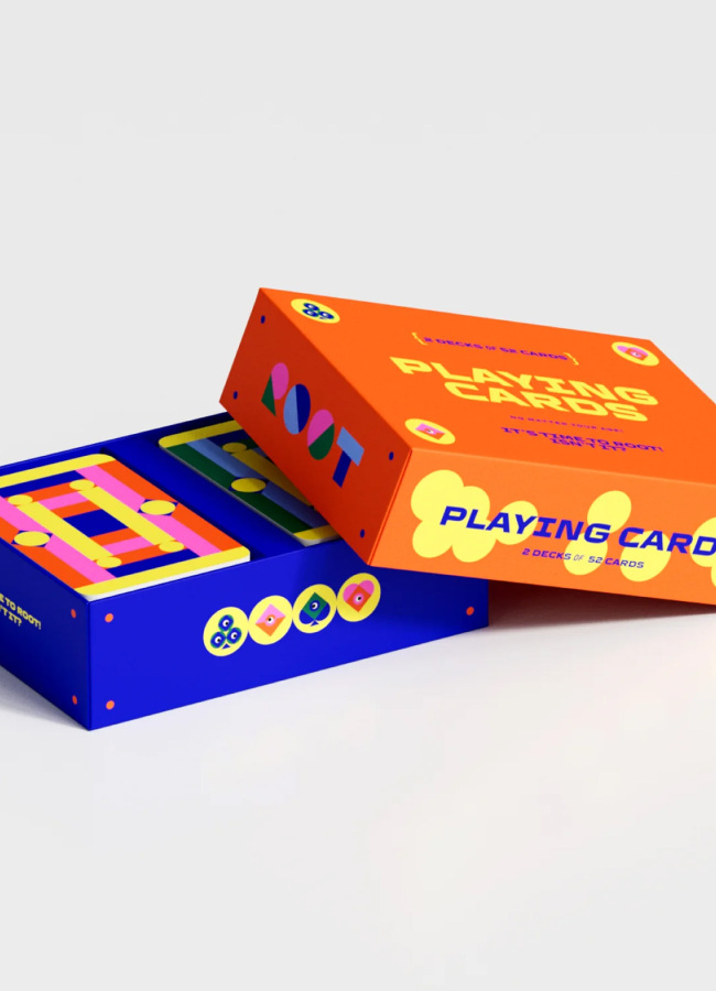 Turuncu Renk Oyun Kartı - 2