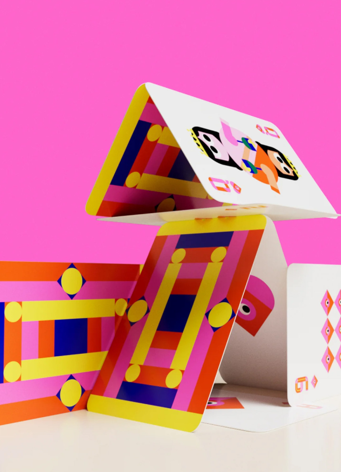 Turuncu Renk Oyun Kartı - 5